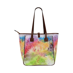 Splash of Color Mosaic Classic Tote Bag (Model 1644)