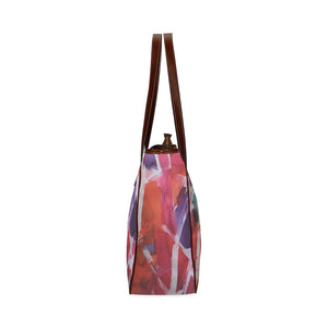 Abstract Circles Classic Tote Bag (Model 1644)