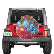 Load image into Gallery viewer, Fireweed Flower Blue 32 Inch Spare Tire Cover