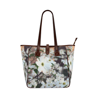 Arkansas Dogwood Flower Classic Tote Bag (Model 1644)