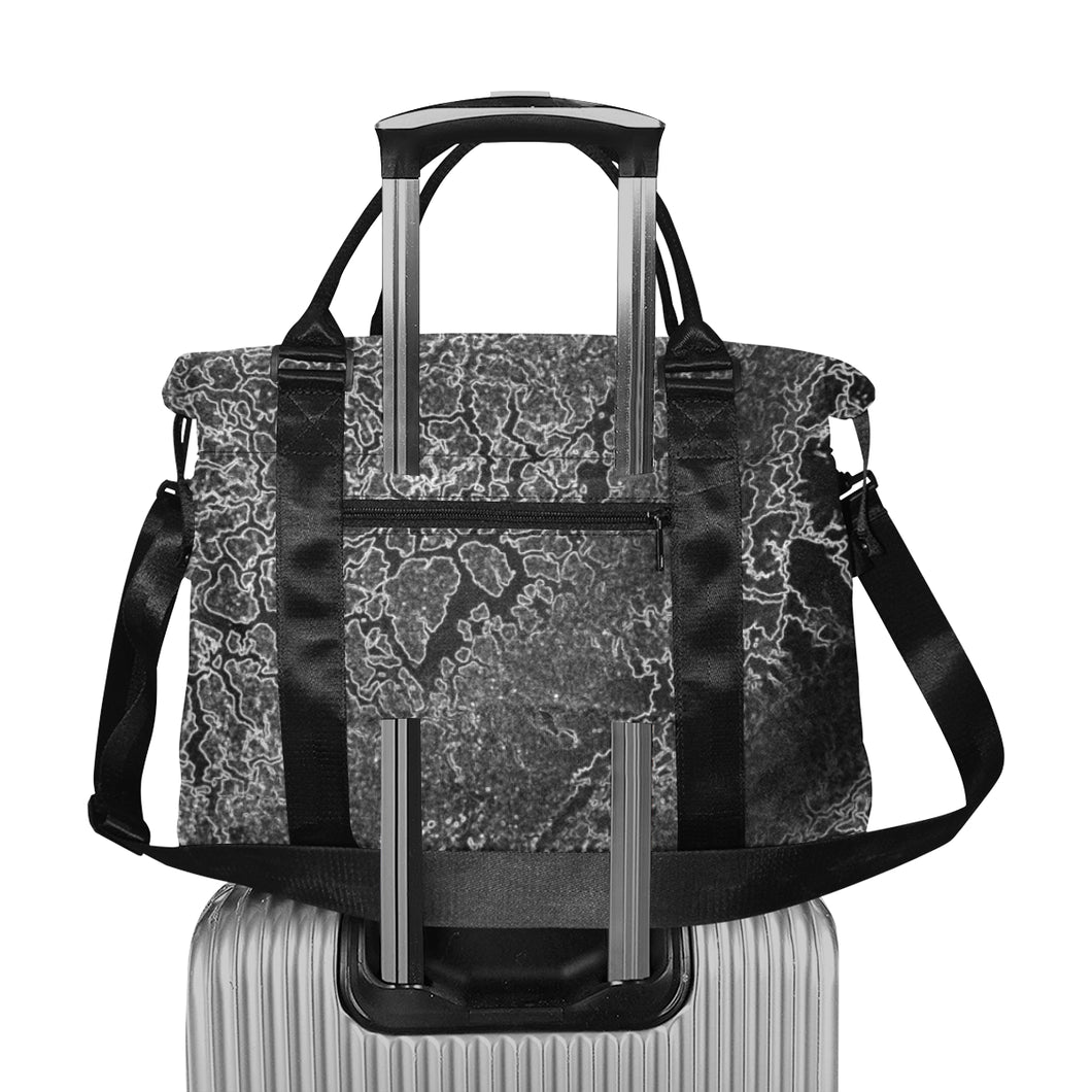 Crackle Multitone Glowing Large Capacity Duffle Bag (Model 1715)