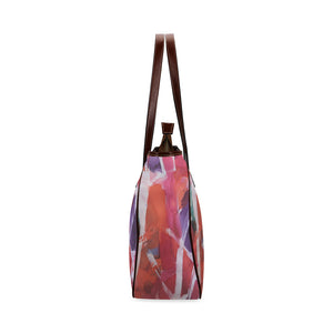 Abstract Circles Classic Tote Bag (Model 1644)