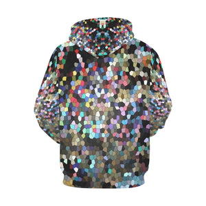 I Spy Paisley Mosaic All Over Print Hoodie for Men/Large Size (USA Size) (Model H13)