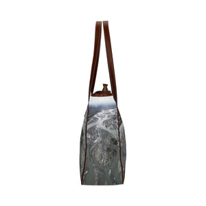 Aerial Rivers Classic Tote Bag (Model 1644)