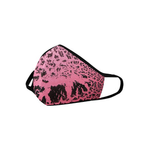 Crackle Art Pink Mouth Mask (Pack of 3)