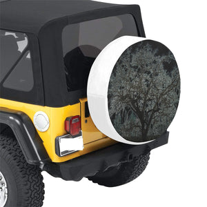 Spooky Tree Glowing 32 Inch Spare Tire Cover