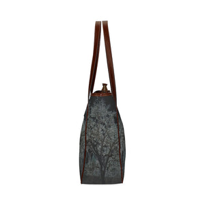 Spooky Tree Glowing Classic Tote Bag (Model 1644)