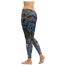 Load image into Gallery viewer, Cresent Paisley Low Rise Leggings (Invisible Stitch) (Model L05)