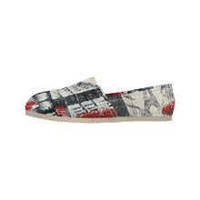 Load image into Gallery viewer, Paris Eiffel Tower Unisex Classic Canvas Slip-On (Model 1206)