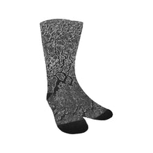 Load image into Gallery viewer, Crackle Multitone Glowing Trouser Socks (For Men)