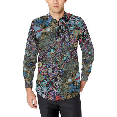 Perfectly Paisley Men's All Over Print Casual Dress Shirt (Model T61)