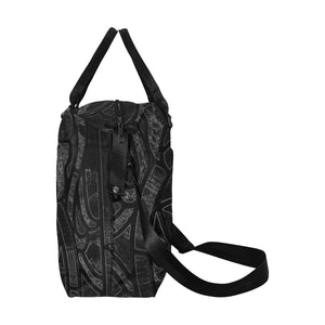 Stained Glass Glowing Large Capacity Duffle Bag (Model 1715)