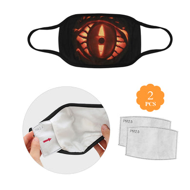 Eye of Pumpkin Mouth Mask (2 Filters Included)