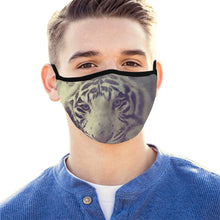 Load image into Gallery viewer, White Tiger Mouth Mask (2 Filters Included)