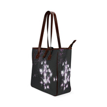 Load image into Gallery viewer, Fireworks Flowers Purple Classic Tote Bag (Model 1644)