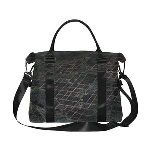 Patchwork Aerial Glowing Large Capacity Duffle Bag (Model 1715)