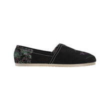 Load image into Gallery viewer, Fireweed Flower Glowing Unisex Classic Canvas Slip-On (Model 1206)