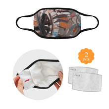 Load image into Gallery viewer, Abstract It Is Mouth Mask (2 Filters Included)