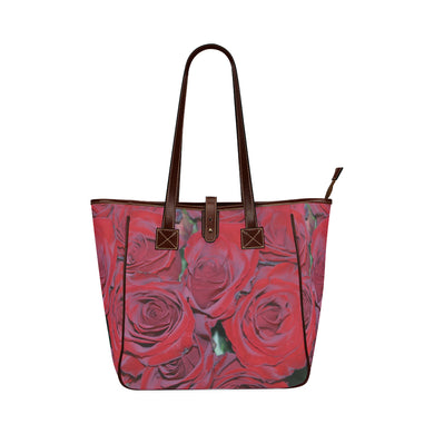 Rose Bouquet Flower Classic Tote Bag (Model 1644)