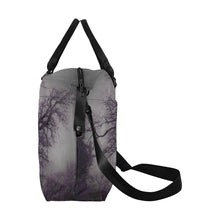Load image into Gallery viewer, Spooky Tree Purple Large Capacity Duffle Bag (Model 1715)