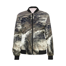 Load image into Gallery viewer, Aerial Ground All Over Print Bomber Jacket for Women (Model H36)