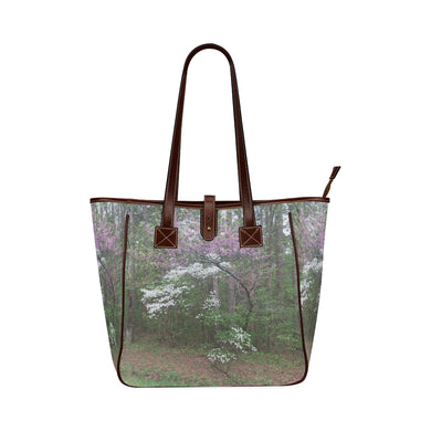 Arkansas Dogwood and Red Bud Flower Classic Tote Bag (Model 1644)