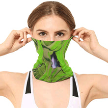 Load image into Gallery viewer, Rose Bouquet Flower Green Multifunctional Headwear