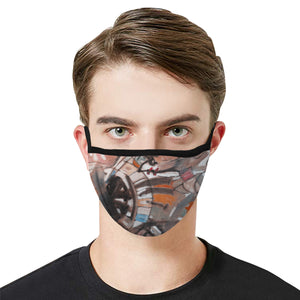 Abstract It Is Mouth Mask in One Piece (Model M02)