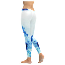 Load image into Gallery viewer, Feathery Flames Negative Low Rise Leggings (Invisible Stitch) (Model L05)