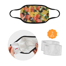 Load image into Gallery viewer, Taco Salad Mouth Mask (2 Filters Included)