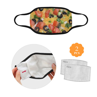 Taco Salad Mouth Mask (2 Filters Included)