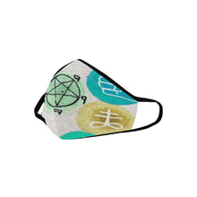 Load image into Gallery viewer, Dante&#39;s Inferno Negative Mouth Mask in One Piece (2 Filters Included) (Model M02)