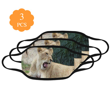 Sleepy Lioness Mouth Mask (Pack of 3)