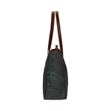 Load image into Gallery viewer, Abstract Circles Glowing Classic Tote Bag (Model 1644)