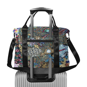 Fun and Fancy Paisley Large Capacity Duffle Bag (Model 1715)