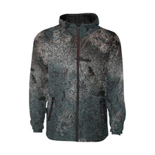 Load image into Gallery viewer, Patches of Moss Glowing All Over Print Quilted Windbreaker for Men (Model H35)