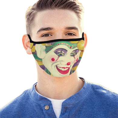 Mardi Gras Joker Mouth Mask