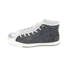 Load image into Gallery viewer, I Spy Paisley Glowing Women&#39;s Classic High Top Canvas Shoes (Model 017)