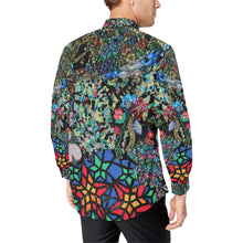 Load image into Gallery viewer, Holiday Paisley Men&#39;s All Over Print Casual Dress Shirt (Model T61)