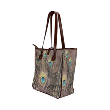 Load image into Gallery viewer, Peacock Feathers Classic Tote Bag (Model 1644)