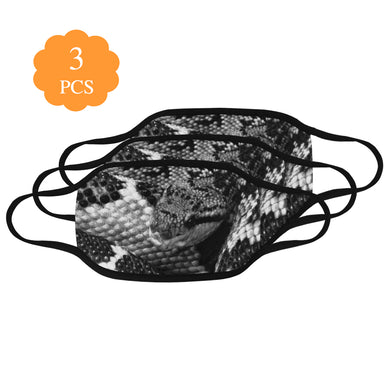Coiled Snake Mouth Mask (Pack of 3)