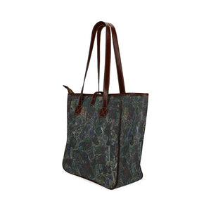 Oil Paints Glowing Classic Tote Bag (Model 1644)