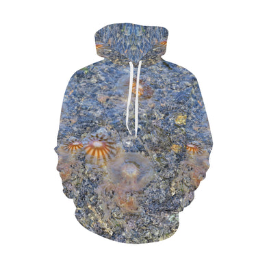 Jellyfish Blooms All Over Print Hoodie for Men/Large Size (USA Size) (Model H13)