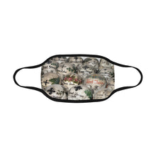 Load image into Gallery viewer, Painted Skulls Mouth Mask in One Piece (2 Filters Included) (Model M02)