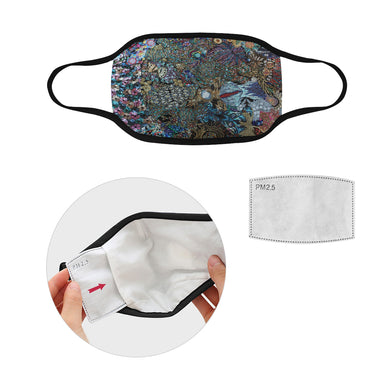 Paisley Matters Mouth Mask in One Piece (2 Filters Included) (Model M02)