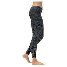 Load image into Gallery viewer, I Spy Paisley Glowing Low Rise Leggings (Invisible Stitch) (Model L05)