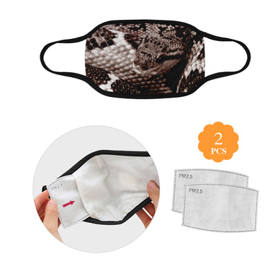 Coiled Snake Mouth Mask (2 Filters Included)