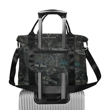 Load image into Gallery viewer, Painted Skulls Glowing Large Capacity Duffle Bag (Model 1715)