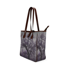 Load image into Gallery viewer, Spooky Tree Purple Classic Tote Bag (Model 1644)