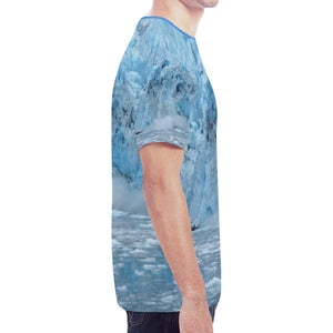Glacier Calving New All Over Print T-shirt for Men (Model T45)